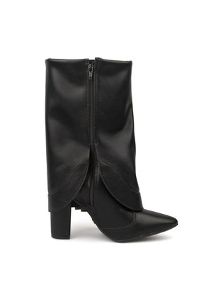 Bota Tacon Alto Napa Genebra Negro Vizzano