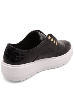 Tenis Lifestyle Negro-Blanco Vizzano