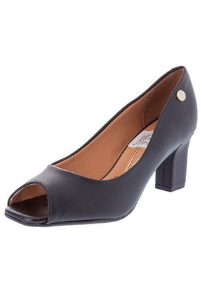 Tacón Medio Negro Vizzano