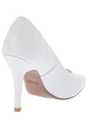 Tacón Alto Blanco Hueso Vizzano