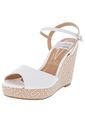 Sandalia Tacón Corrido Blanca Vizzano de Vizzano