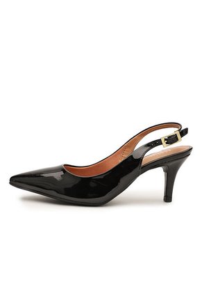 Tacón Medio Negro Vizzano