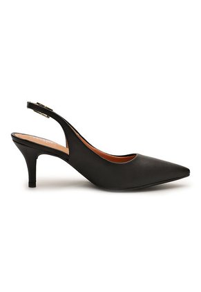 Tacón Medio Negro Vizzano