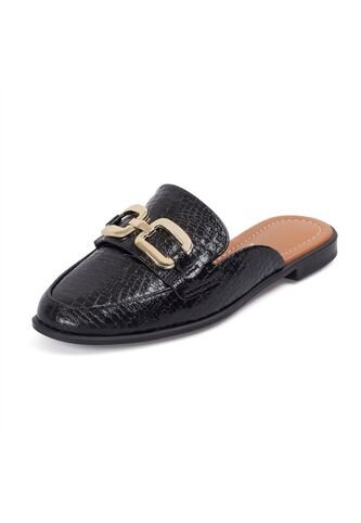 Slipper Baleta Zueco Negro Vizzano Vizzano
