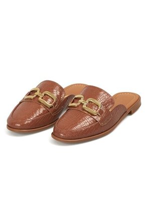 Slipper Baleta Zueco Café-Moca Vizzano