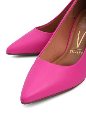 Tacón Medio Fucsia Vizzano