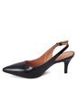 Tacon Medio Negro Slingback Vizzano de Vizzano