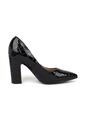 Tacon Alto Grueso Negro Croco Vizzano de Vizzano