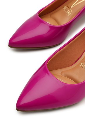 Tacón Bajo Magenta Vizzano