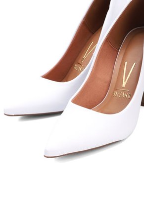 Tacón Alto Blanco Vizzano