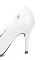 Tacón Alto Blanco-Dorado Vizzano de Vizzano