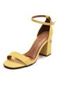 Sandalia Tacón Amarillo Vizzano de Vizzano