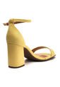 Sandalia Tacón Amarillo Vizzano de Vizzano