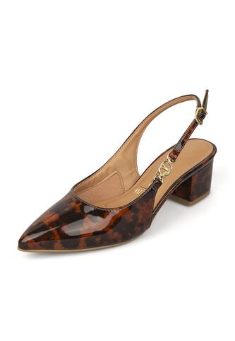 Tacon Medio Cuadrado Multi Negro Verniz Vizzano Vizzano