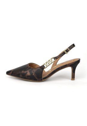 Tacon Stiletto Bajo Multi Café Vizzano
