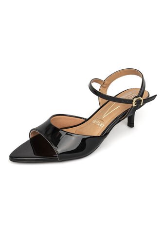 Sandalia Tacon Bajo Negro Vizzano Vizzano