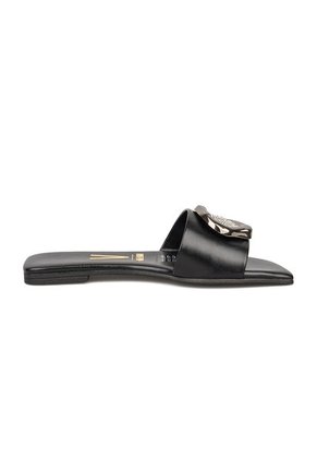 Sandalia Plana Negro Napa Garda Vizzano