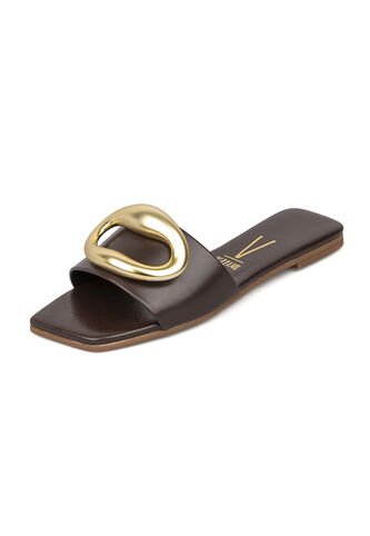 Sandalia Plana Cacao Napa G Vizzano Vizzano