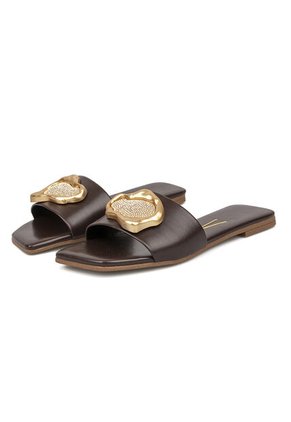 Sandalia Plana Cacao Napa Garda Vizzano