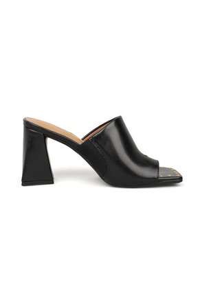 Sandalia Tacon Medio Negro Vizzano
