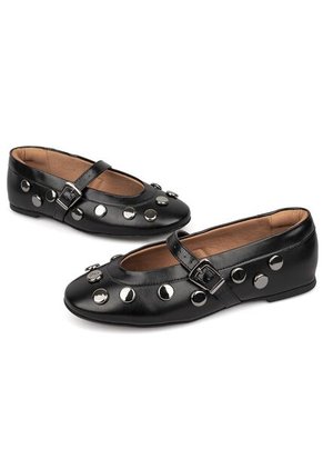 Baleta Negro Napa Vizzano