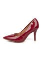 Tacon Stiletto Alto Verniz Rojo-Cereza Vizzano de Vizzano
