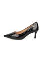 Tacon Stiletto Bajo Negro Croco Vizzano de Vizzano