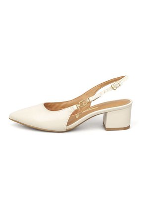 Tacon Medio Cuadrado Slingback Mafil Vizzano