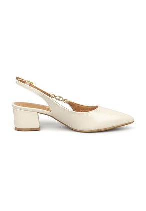Tacon Medio Cuadrado Slingback Mafil Vizzano
