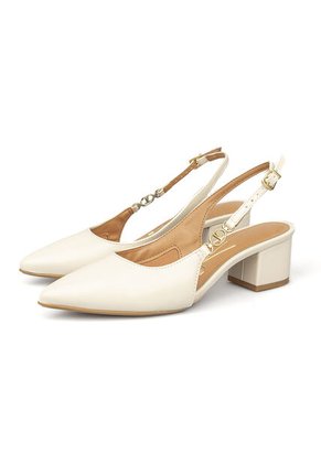 Tacon Medio Cuadrado Slingback Mafil Vizzano