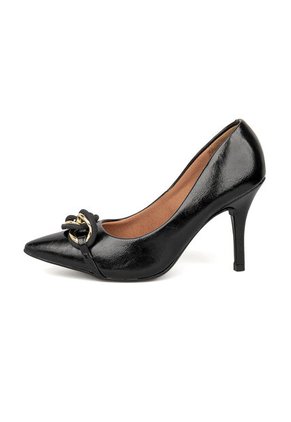 Tacon Stiletto Alto Napa Negro Vizzano