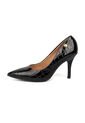 Tacon Stiletto Alto Negro Croco Vizzano de Vizzano