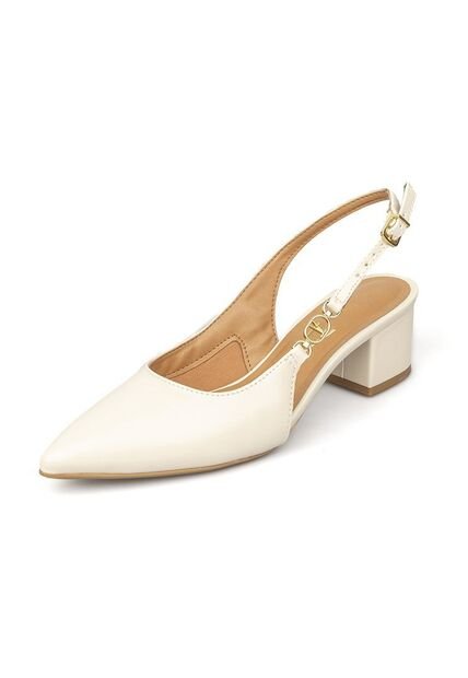Tacon Medio Cuadrado Slingback Mafil Vizzano