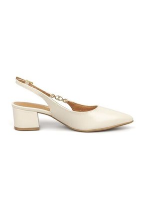 Tacon Medio Cuadrado Slingback Mafil Vizzano