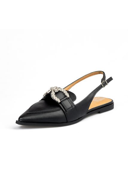 ZUECO NEGRO PLATA VIZZANO