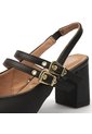 Tacon Medio Cuadrado Pelica Negro Vizzano de Vizzano