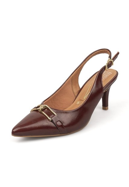 Tacon Stiletto Medio Rojo-Carmin Oscuro Vizzano