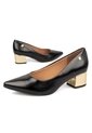 Tacon Medio Cuadrado Negro-Oro Vizzano de Vizzano
