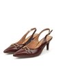 Tacon Stiletto Medio Rojo-Carmin Oscuro Vizzano de Vizzano