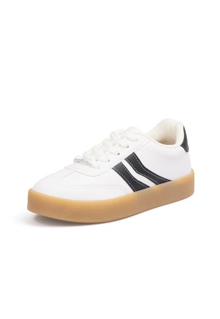 TENIS LIFESTYLE FLOATHER BLANCO NEGRO VIZZANO