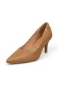 Tacon Medio Stiletto  Pelica Camel Vizzano de Vizzano