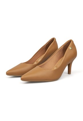 Tacon Medio Stiletto  Pelica Camel Vizzano