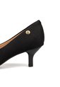 Tacon Medio Stiletto  Camurca Flex Negro Vizzano de Vizzano