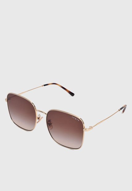 Gafas de Sol Dorado-Marrón Vogue