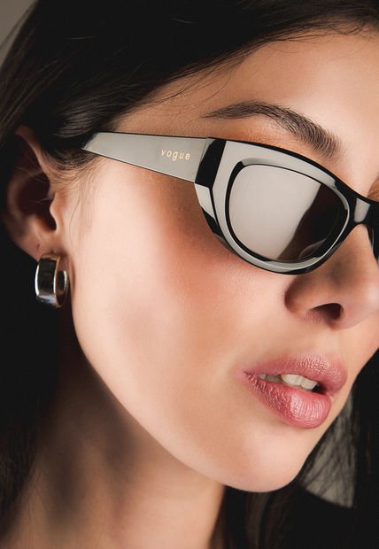 Gafas de Sol Negro-Gris Vogue