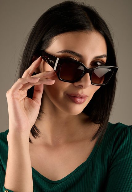 Gafas de Sol Havana Oscuro-Marrón Vogue