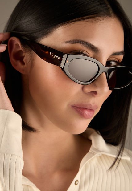 Gafas de Sol Havana Oscuro-Marrón Oscuro Vogue