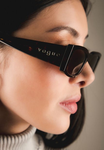 Gafas de Sol Havana Oscuro-Marrón Oscuro Vogue
