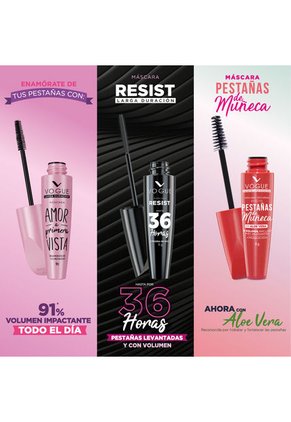 Pack Pestañinas Vogue Larga Duración Waterproof