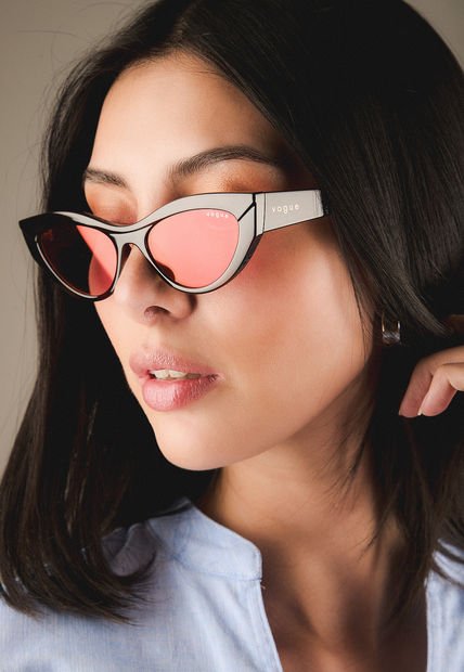 Gafas de Sol Havana-Rosa-Rojo Vogue